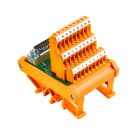 WEIDMULLER - Modulo d'interfaccia con morsetto, connettore, Connettori D-sub, a norma IEC 60807 / DIN 41652, Connettore maschio 25 poli, LL3R 5.08 mm, Collegamento