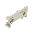 WEIDMULLER - Piastra terminale (custodia sagomata), Larghezza: 8 , IP00, PA 66, grigio sasso