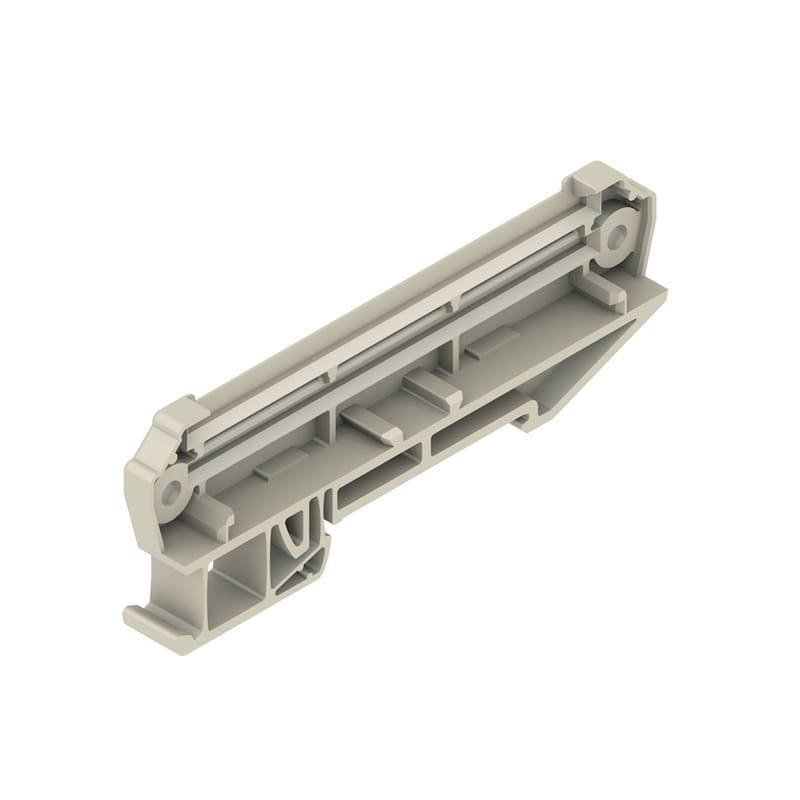 WEIDMULLER - Piastra terminale (custodia sagomata), Larghezza: 30 , IP20 installato, PA 66, grigio sasso
