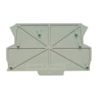 WEIDMULLER - Piastra terminale (custodia piccola), Larghezza: 1.5 , IP20 installato, PA 66/6, grigio-beige