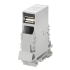 WEIDMULLER - Connettore a innesto passante USB, IP20, Collegamento 1: USB A, Collegamento 2: USB A