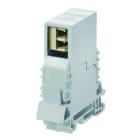 WEIDMULLER - Connettore a innesto passante per fibra ottica, IP20, LC Duplex, LC Duplex, Multimode, GOF, POF
