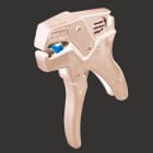 WEIDMULLER - Utensile spellafili, Conduttore flessibile e rigidi con isolamento in PVC, Diametro del conduttore, max.: 1.3 mm, 1 mm², 7 mm