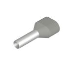 WEIDMULLER - Terminale, 4 mm², Lunghezza di spellatura: 15 mm, Colori: grigio, Isolamento: presente