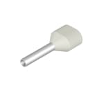 WEIDMULLER - Terminale, 0.5 mm², Lunghezza di spellatura: 11 mm, Colori: bianco, Isolamento: presente