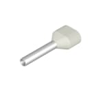 WEIDMULLER - Terminale, 0.75 mm², Lunghezza di spellatura: 13 mm, Colori: bianco, Isolamento: presente