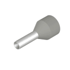 WEIDMULLER - Terminale, 4 mm², Lunghezza di spellatura: 14 mm, Colori: grigio, Isolamento: presente
