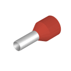 WEIDMULLER - Terminale, 10 mm², Lunghezza di spellatura: 17 mm, Colori: rosso, Isolamento: presente