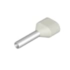 WEIDMULLER - Terminale, 0.75 mm², Lunghezza di spellatura: 11 mm, Colori: bianco, Isolamento: presente