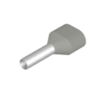 WEIDMULLER - Terminale, 2.5 mm², Lunghezza di spellatura: 13 mm, Colori: grigio, Isolamento: presente