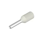 WEIDMULLER - Terminale, 0.5 mm², Lunghezza di spellatura: 8 mm, Colori: bianco, Isolamento: presente