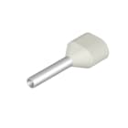 WEIDMULLER - Terminale, 0.5 mm², Lunghezza di spellatura: 11 mm, Colori: bianco, Isolamento: presente