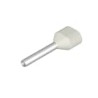 WEIDMULLER - Terminale, 0.5 mm², Lunghezza di spellatura: 13 mm, Colori: bianco, Isolamento: presente