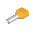 WEIDMULLER - Terminale, 6 mm², Lunghezza di spellatura: 20 mm, Colori: giallo, Isolamento: presente
