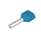 WEIDMULLER - Terminale, 0.75 mm², Lunghezza di spellatura: 11 mm, Colori: Azzurro, Isolamento: presente