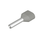 WEIDMULLER - Terminale, 2.5 mm², Lunghezza di spellatura: 15 mm, Colori: grigio, Isolamento: presente