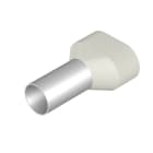 WEIDMULLER - Terminale, 16 mm², Lunghezza di spellatura: 20 mm, Colori: bianco, Isolamento: presente