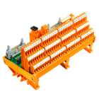WEIDMULLER - Modulo d'interfaccia con relè, LP3R 5.08mm, Collegamento a vite, 2 connettori a norma IEC60603-13 / DIN41651, 2 connettori a 20 poli, 3 fili, Indicato