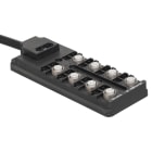 WEIDMULLER - Ripartitore passivo sensore-attuatore (con cavo), Versione con cavo fisso, M12, 30 V, Codificato A, LED: Sì, LED sensore: Sì, Tipo di cablaggio: PNP