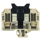 WEIDMULLER - Morsetto componibile portafusibile, Collegamento a vite, Beige scuro, 10 mm², 6.3 A, 440 V, Numero di collegamenti: 2, Numero di piani: 1, TS 32