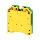 WEIDMULLER - Morsetto PE, Collegamento a vite, Verde/giallo, 70 mm², 1000 V, Numero di collegamenti: 2, Numero di piani: 1, TS 35, V-0, Wemid