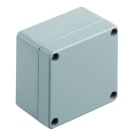 WEIDMULLER - Custodia in metallo, Larghezza: 70 mm, Posizione verticale: 70 mm, Profondità: 45 mm, Rivestito a polvere, strutturato, Piastra a flangia: No, allumin
