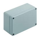 WEIDMULLER - Custodia in metallo, Larghezza: 125 mm, Posizione verticale: 80 mm, Profondità: 57 mm, Rivestito a polvere, strutturato, Piastra a flangia: No, allumi