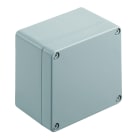 WEIDMULLER - Custodia in metallo, Larghezza: 122 mm, Posizione verticale: 120 mm, Profondità: 81 mm, Rivestito a polvere, strutturato, Piastra a flangia: No, allum