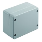 WEIDMULLER - Custodia in metallo, Larghezza: 170 mm, Posizione verticale: 130 mm, Profondità: 90 mm, Rivestito a polvere, strutturato, Piastra a flangia: No, allum