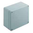 WEIDMULLER - Custodia in metallo, Larghezza: 160 mm, Posizione verticale: 160 mm, Profondità: 91 mm, Rivestito a polvere, strutturato, Piastra a flangia: No, allum