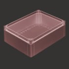 WEIDMULLER - Custodia in plastica, FPC (custodia vuota in policarbonato), 400 x 300 x 132 mm, policarbonato, non trattato, Grigio chiaro, trasparente