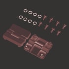 WEIDMULLER - Cerniera (Custodia), FPC (custodia vuota in policarbonato), Cerniera, 50 x 40 x 16.5 mm, Plastica, Grigio chiaro