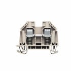 WEIDMULLER - Morsettiera passante, Collegamento a vite, Beige scuro, 10 mm², 57 A, 630 V, Numero di collegamenti: 2