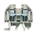 WEIDMULLER - Morsettiera passante, Collegamento a vite, Beige scuro, 10 mm², 57 A, 690 V, Numero di collegamenti: 2