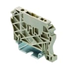 WEIDMULLER - Terminale di fissaggio, Beige scuro, TS 35, V-2, Wemid, Larghezza: 6 mm, 100 °C