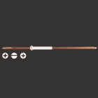 WEIDMULLER - Punta per viti con testa a taglio, Spaccato, 2.5 x 175 x 0.4 mm