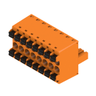 WEIDMULLER - Connettore PCB (collegamento del conduttore), 320 V, 20.8 A, Passo in mm: 5.08, 3.31 mm², Numero di poli: 8, PUSH IN con attuatore, Box