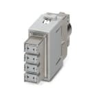WEIDMULLER - Inserto modulo per connettori industriali (dati), 48 V, 5 A, Numero di poli: 8, Collegamento a crimpare, Maschio, Slot a innesto necessari: 1