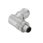 WEIDMULLER - Connettore circolare maschio angolato PUSH IN M12 0.14-0.75 mm² 4-8 mm 4 poli SAISWP-M-4D-4/8-M12.