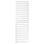 WEIDMULLER - Siglatura morsetti bianco, Passo 8.00 mm, Caratteri stampati numeri orizzontale, Larghezza 8 mm, Posizione verticale 5 mm DEK 5/8 PLUS FWZ 21-30.