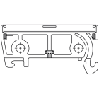 WEIDMULLER - Piastra terminale (custodia sagomata), Larghezza: 8 , IP00, PA 66, arancione