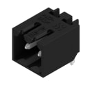 WEIDMULLER - Connettori per circuito stampato 160V 15A Passo 3.50mm 2 poli Collegamento saldare THT/TH SL-SMT 3.50/02/90G 3.2SN BK RL.