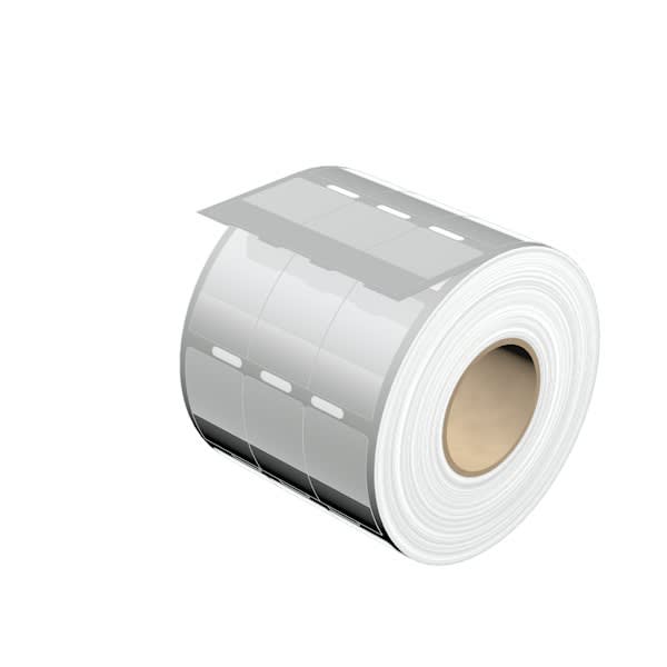 WEIDMULLER - Sistema di codifica cavi, 4 - 7.5 mm, 36.5 mm, pellicola di vinile, bianco, temperatura di impiego: -40...80 °C THM WO VIN 25.4/36.5 WS IW