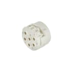 WEIDMULLER - Inserto di contatto femmina a 16 poli per connettori circolari M23, collegamento a crimpare, codifica SAI-M23-BE-16.