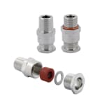 WEIDMULLER - Pressacavo Ex metallo diritto M20 x 1,5 16 mm OD min 10 - OD max 14 mm ottone nichelato A2L/20/M20-WM.