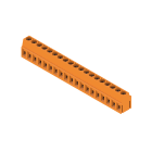 WEIDMULLER - Morsetto per circuito stampato 320V 17.5A Passo 5.00mm 2.5mm² 19 poli Collegamento a vite/saldare THT 90° LM 5.00/19/90 3.5SN OR BX
