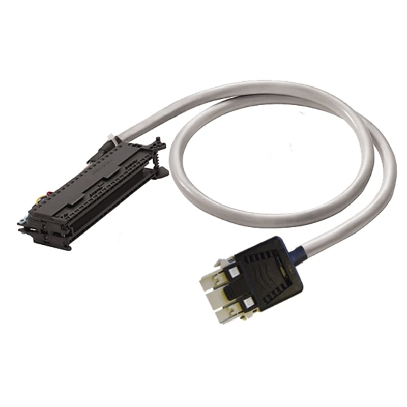 WEIDMULLER - Filo PLC per segnali digitali, 24 poli, Cavo LiYY da 2.5 m, sezione 0.25 mm², codice PAC-S1500-RV24-V0-2M5.