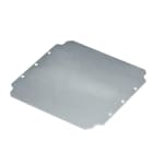 WEIDMULLER - Piastra di montaggio Klippon POK in policarbonato, dimensioni 238 x 203 x 1.5 mm, lamiera d'acciaio zincata, colore argento, modello POK MOPL 2525 MINI.