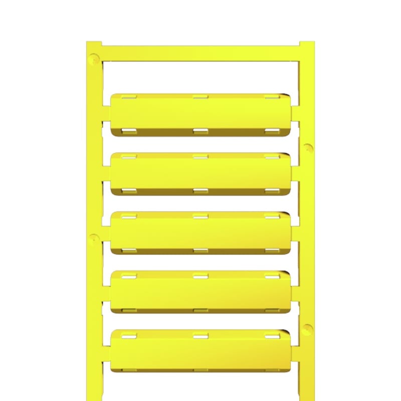 WEIDMULLER - Sistema di codifica cavi, 7 - 40 mm, 13.62 mm, poliammide 66, giallo, Campo delle temperature di impiego: -50...120 °C SFX 10/60 S MC NE GE V0