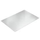 WEIDMULLER - Piastra di montaggio Klippon TB perforata in lamiera d'acciaio zincato, argento, dimensioni 680 x 926 x 12 mm, codice KTB MOPL 9874 MSZN H.